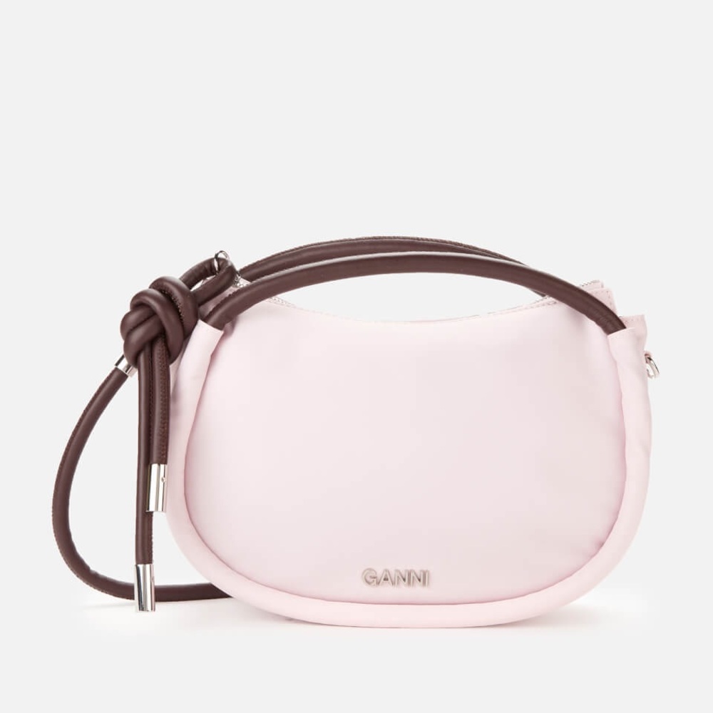 Ganni Knot bag in Pale Lilac